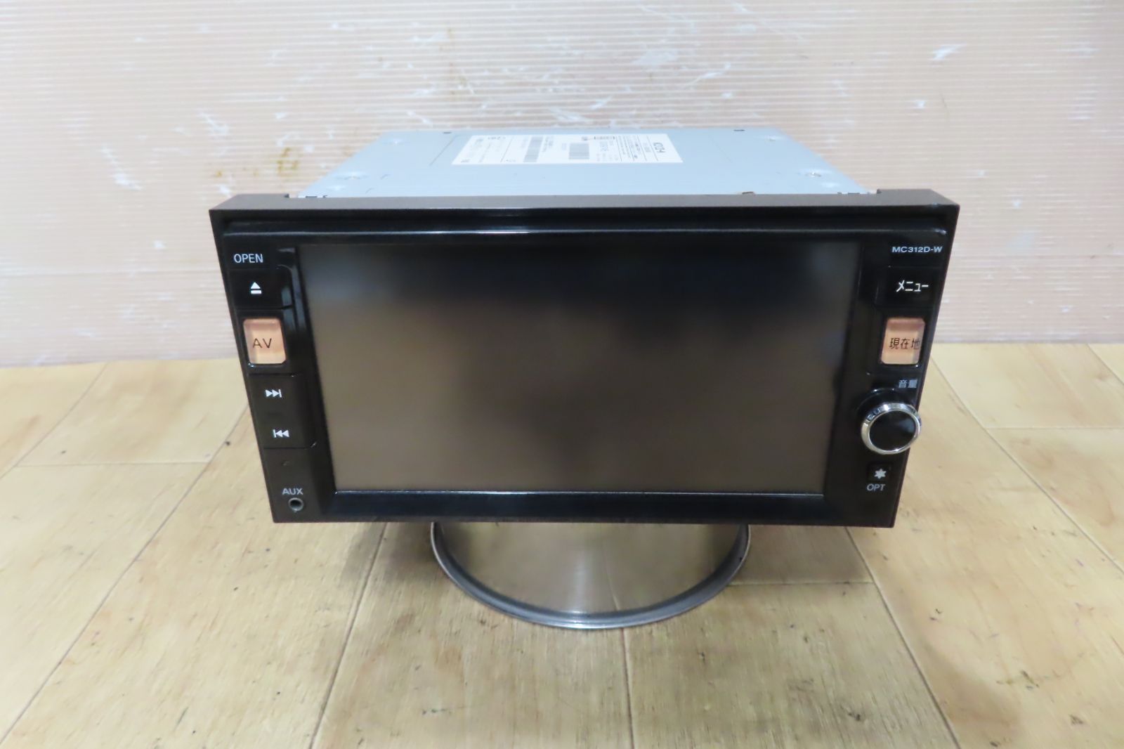 動作保証付☆A380/日産純正 MC312D-W SDナビ 地図2015年 地