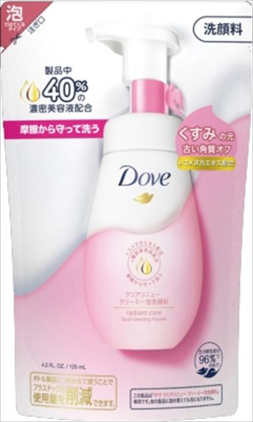 まとめ買い-24点セット ダヴ クリアリニュー クリーミー泡洗顔料 つめかえ用 ユニリーバ