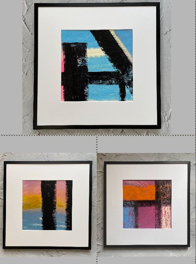 原画/抽象画/モダンアート/インテリア/アクリル画/BRIDGE 海 サーフィン 原画/抽象画/モダンアート/現代アート/インテリア/アクリル画