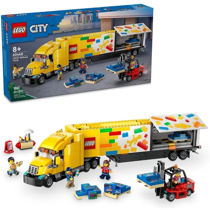 レゴ LEGO シティ きいろの配送トラック