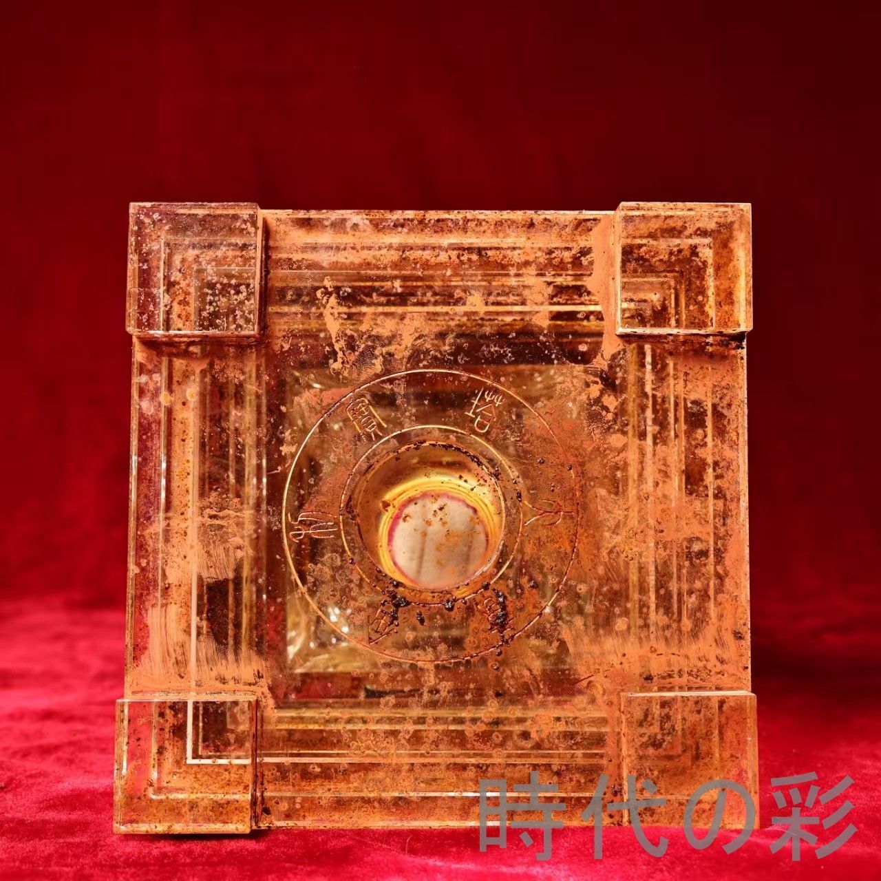 水晶経文仏塔 仏教美術