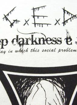 スカルクロスTシャツ