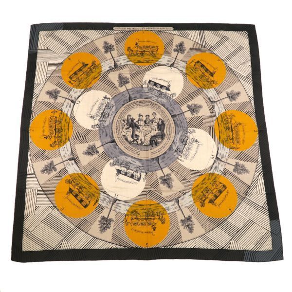 エルメス カレジェアン・カシミヤシルク 【Bランク】【中古】 エルメス  