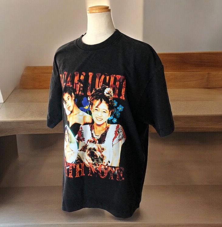 【即日発送】中森明菜 ビンテージ加工 3dプリント TシャツサイズL