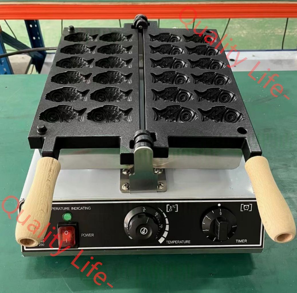 電気 ミニたい焼機 ミニたい焼き器 12匹焼ける タイ焼き 鯛焼き 単相１0０V|業務用|店舗用品