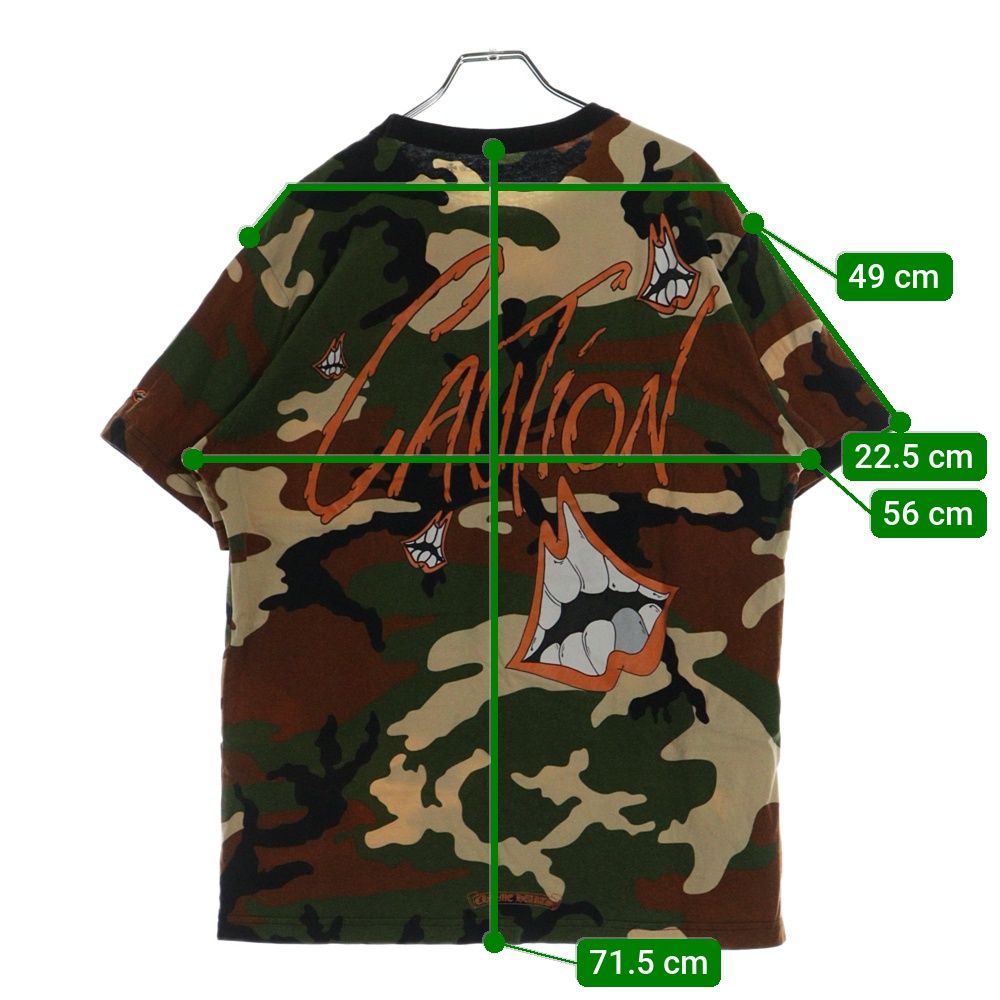 CHROME HEARTS (クロムハーツ) ×MATTY BOY PPO CAUTION T-SHRT  