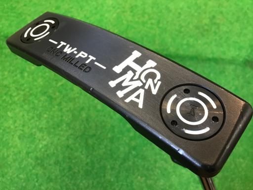 本間ゴルフ TOUR WORLD TW-PT ブレード 34インチ パター PT スチール フレックスその他 メンズ 男性用 右利き 右用 Cランク ゴルフクラブ