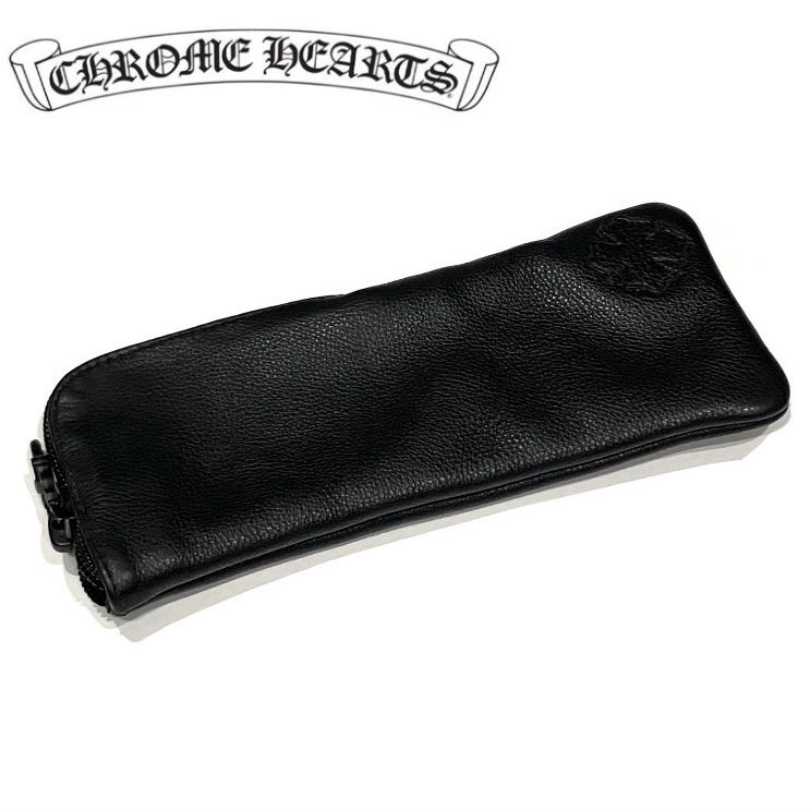 CHROMEHEARTS クロムハーツ メガネケース ポーチ ダガージップ