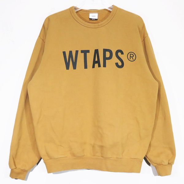 WTAPS ダブルタップス 21AW WTVUA CREWNECK SWEATSHIRT 212ATDT-CP01S  