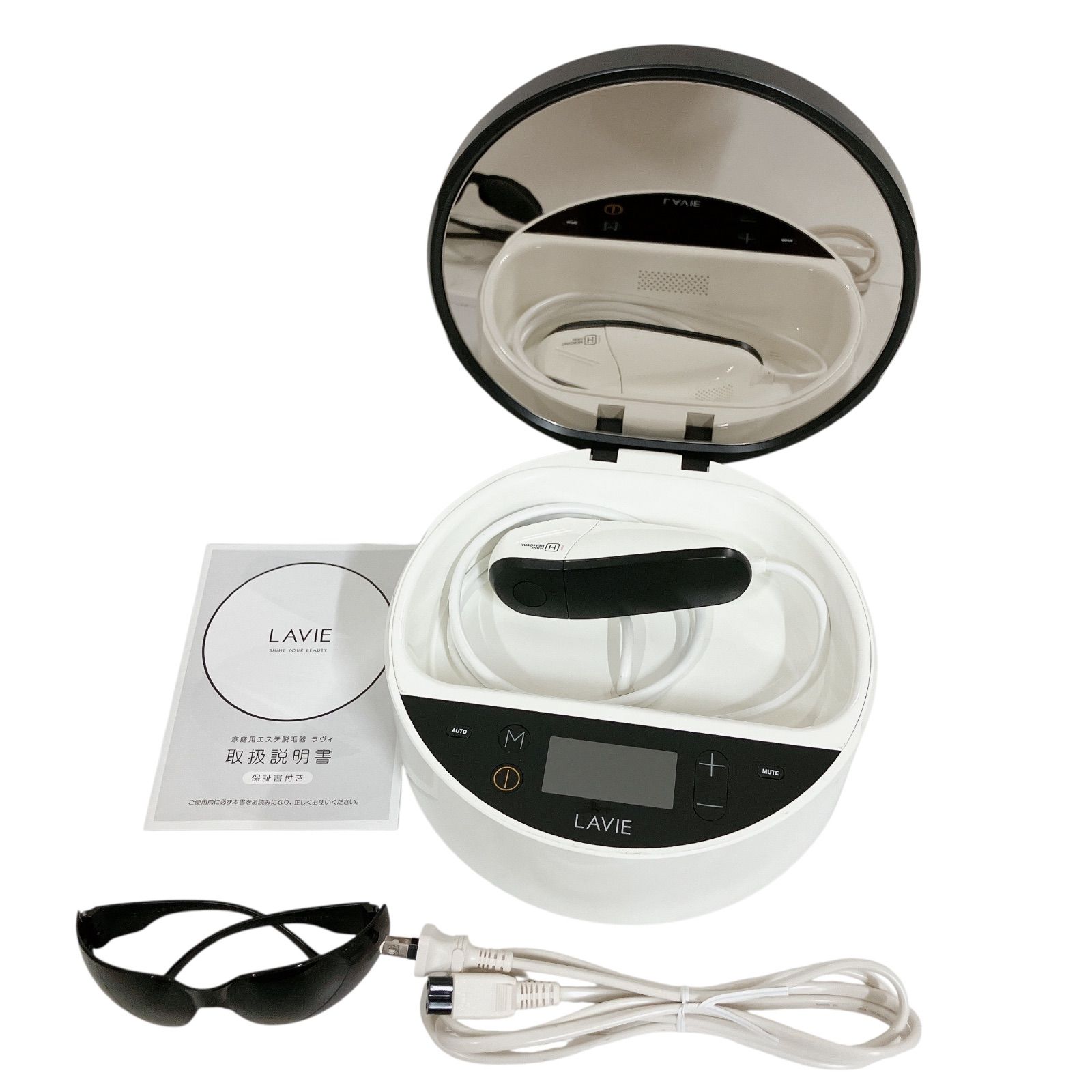 LAVIE 家庭用脱毛器 LVA600 ラヴィ フラッシュ式 光美容器 / LAVIE IPL