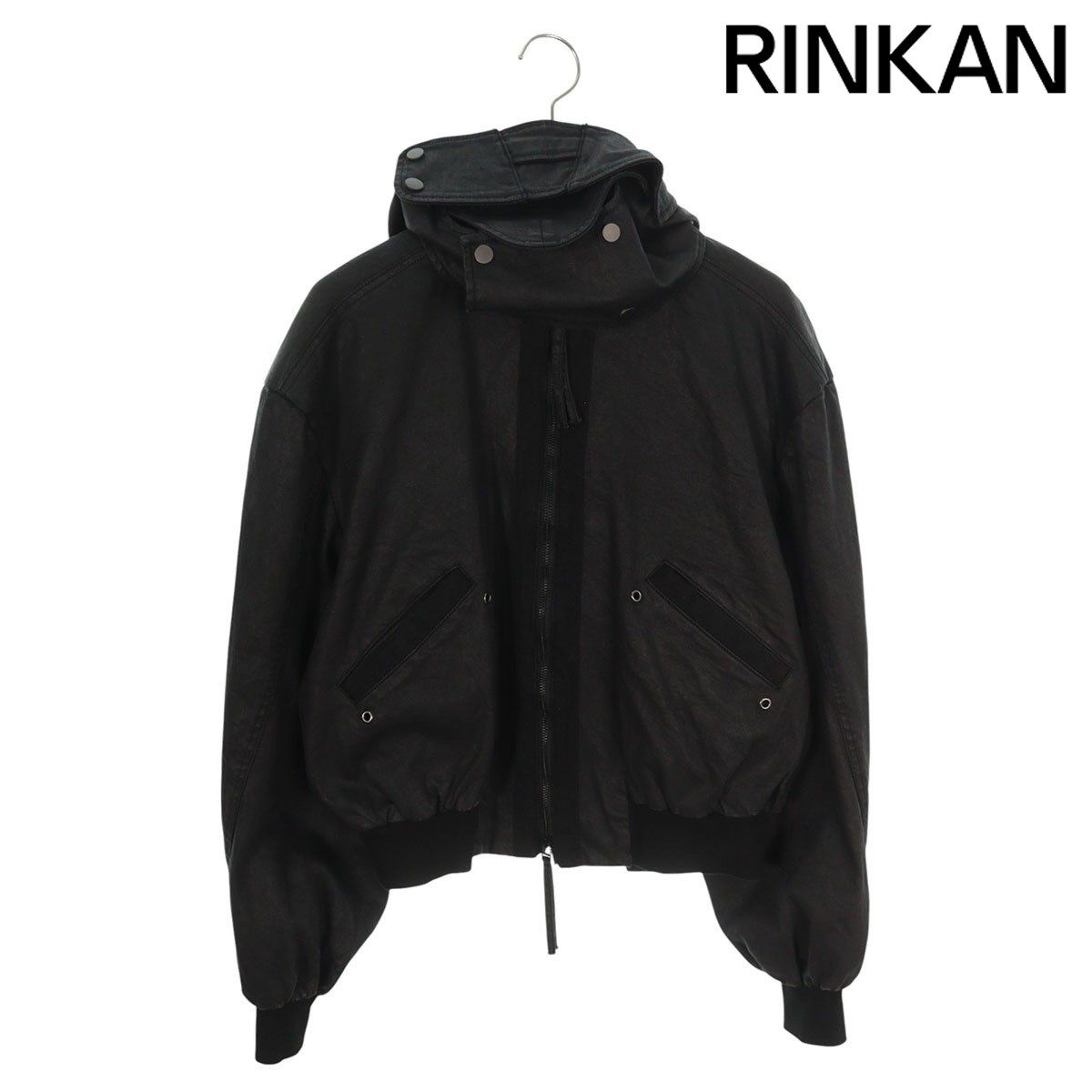 トラブルドウォーター Waxed Parachute Bomber ワックス加工