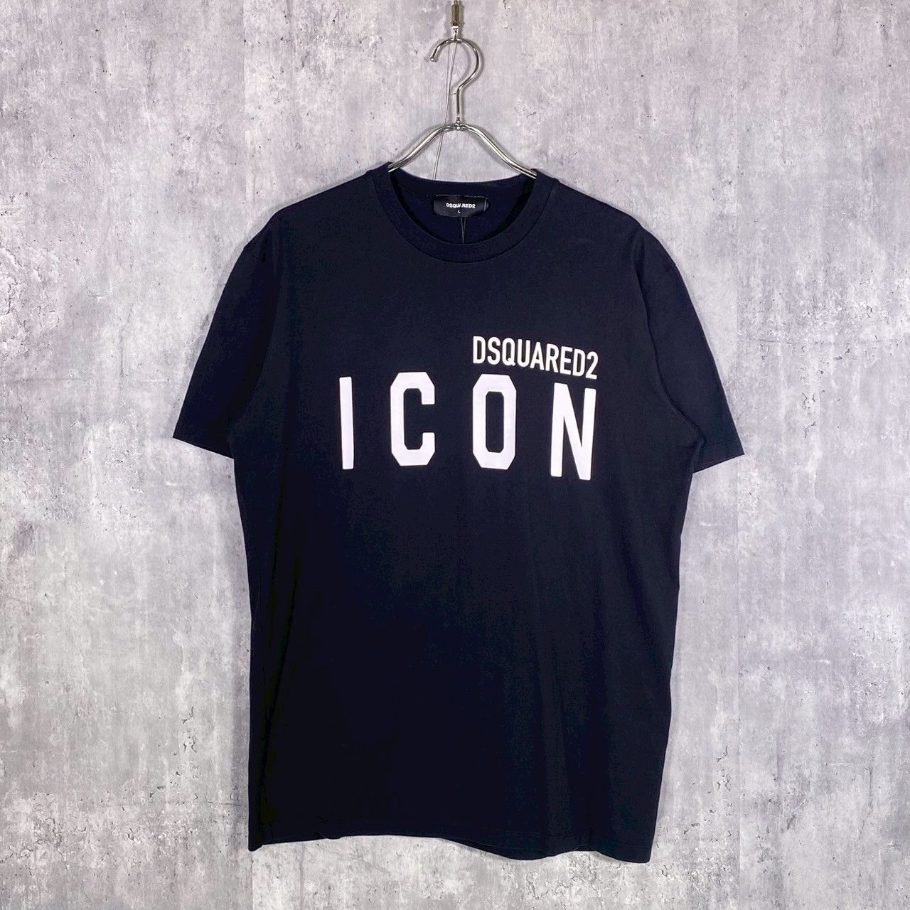 DSQUARED2■ディースクエアード ICONロゴ コットン 半袖TEE DSQUARED2 ディースクエアード 半袖 Tシャツ ICON T-SHIRT