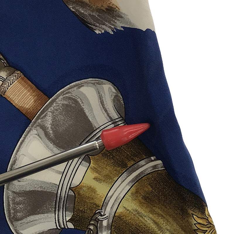 HERMES / エルメス | LE LAISSER COURRE カレ90 猟犬 シルク スカーフ