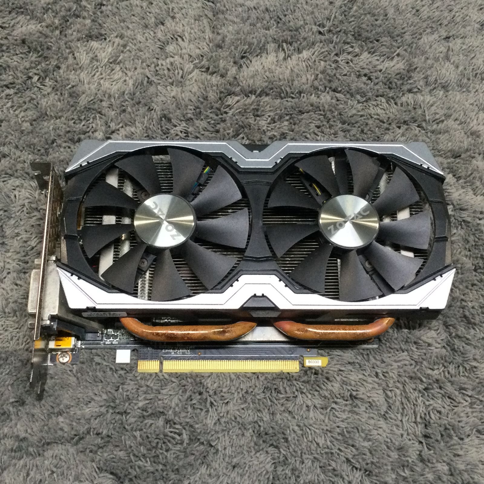 ④ ZOTAC GEFORCE GTX1060 6GB グラフィックボード □1000027949206□