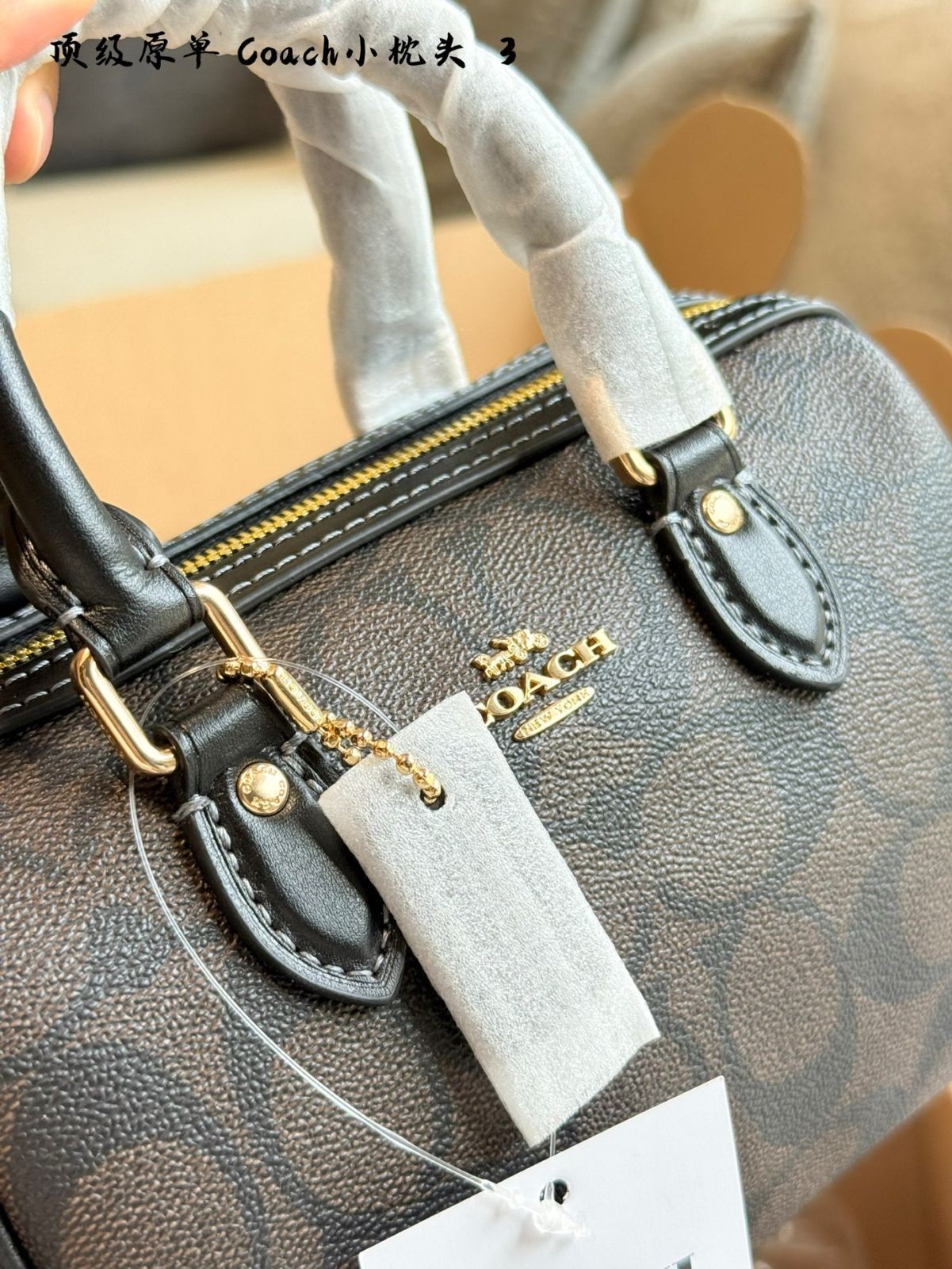 今日 Coach Rowan シリーズミニボストンバッグ 在庫 価格です