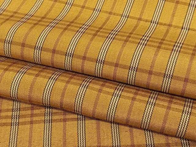 平和屋着物○本場黄八丈 平織 格子 正絹 逸品 AAAY0038zg - メルカリ 