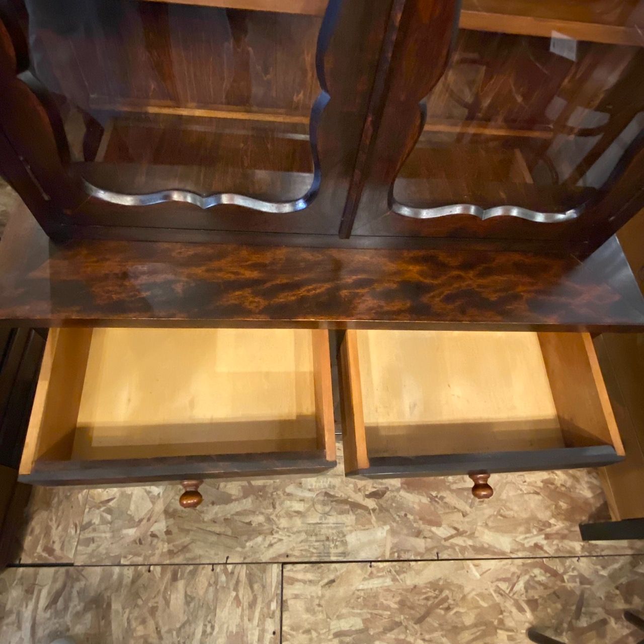 GMHK818○九州民芸家具 カップボード キャビネット シェルフ