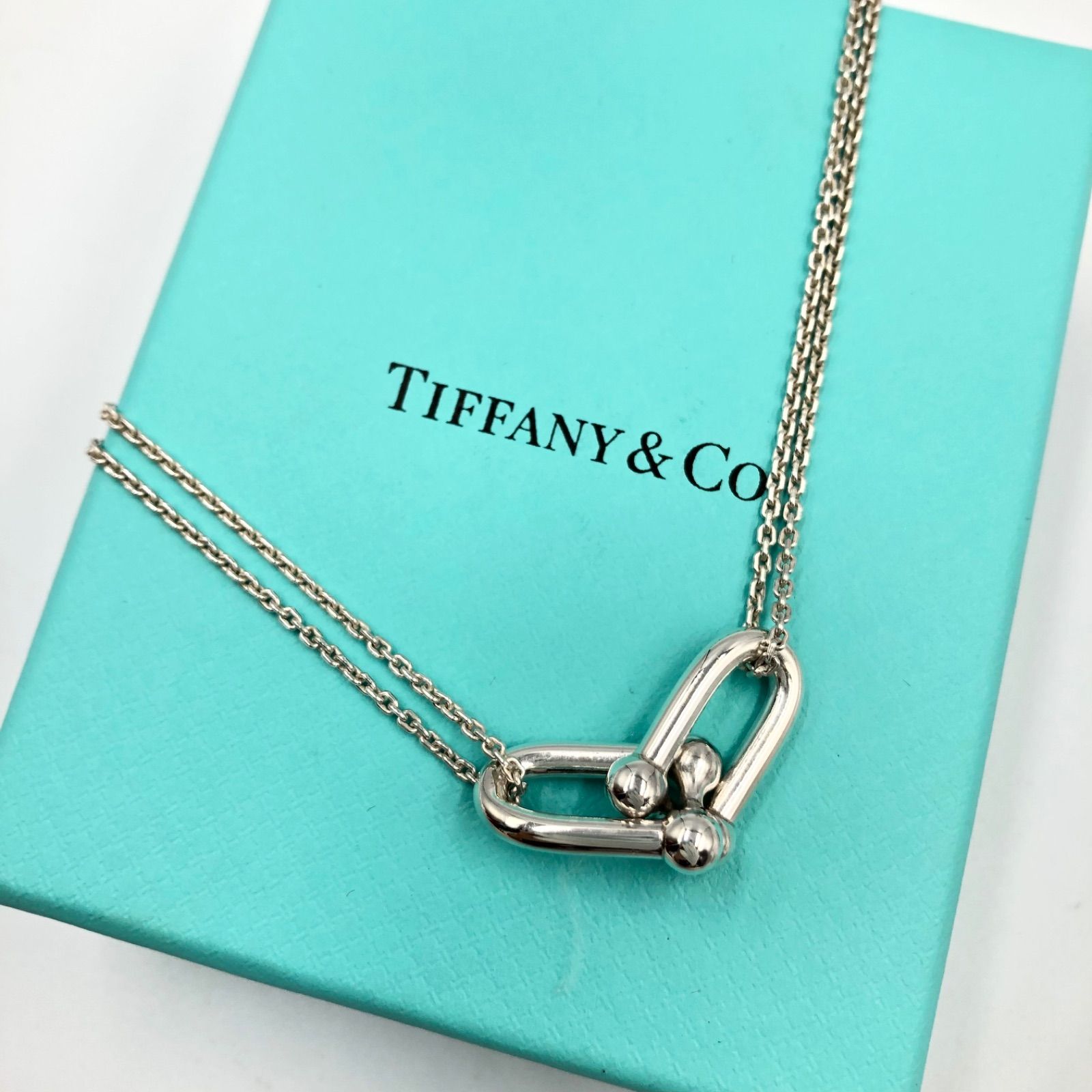 TIFFANY ティファニー ハードウェア ラージ ダブル リンク