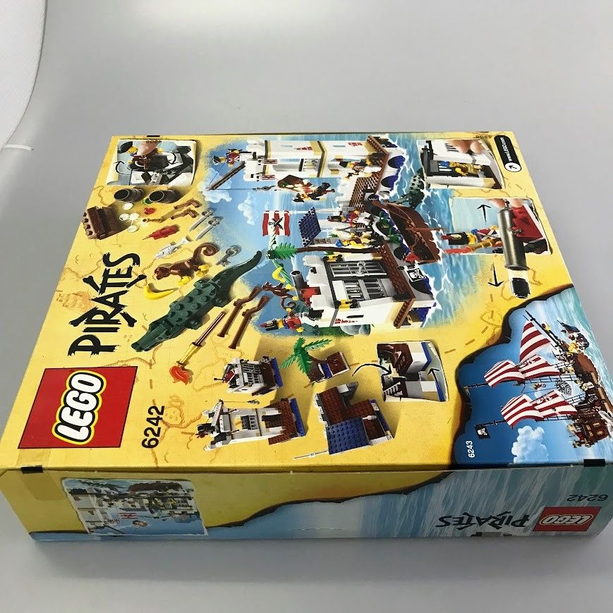 正規品 新品未開封 LEGO レゴ パイレーツ 6242 海兵隊の砦 廃盤品 レア 希少 HD-361-S ※ミニフィグ 海賊 インペリアルソルジャー  海軍 大砲 コイン 金貨 宝箱 旗 オールドレゴ 372 - メルカリ