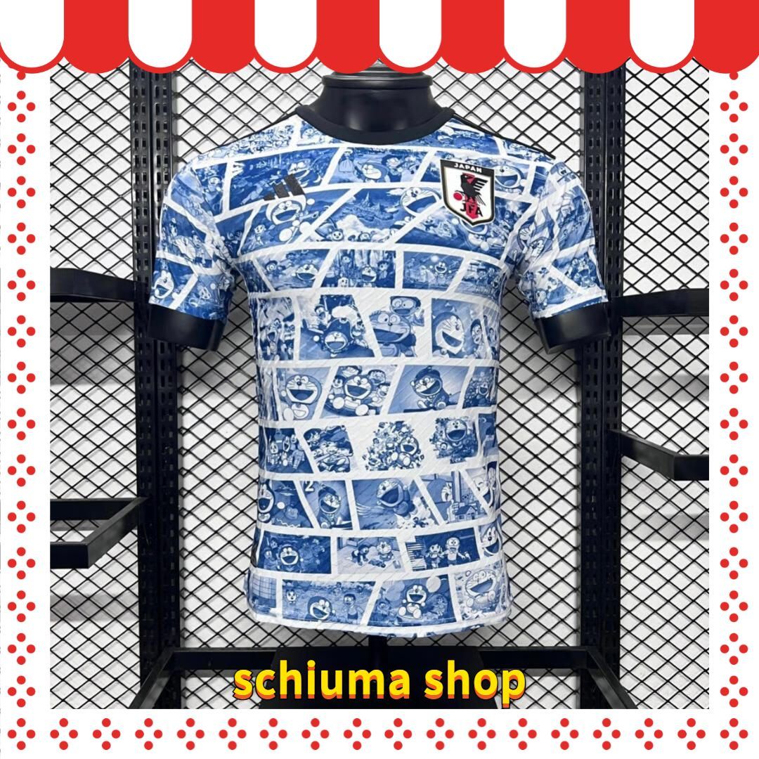 サッカー　日本代表　ユニフォーム　ドラえもん Yahoo!オークション - サッカー日本代表ユニフォーム ドラえもん