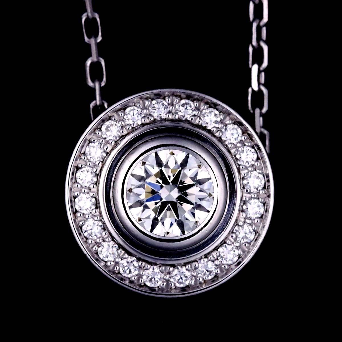 カルティエ Cartier ダイヤ 0.24ct H/VVS1/3EX ダムール ネックレス  
