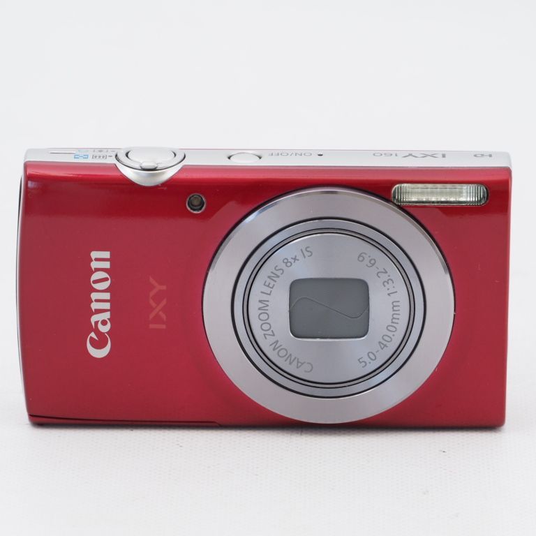 コンパクトデジタルカメラcanon ixy 160 赤