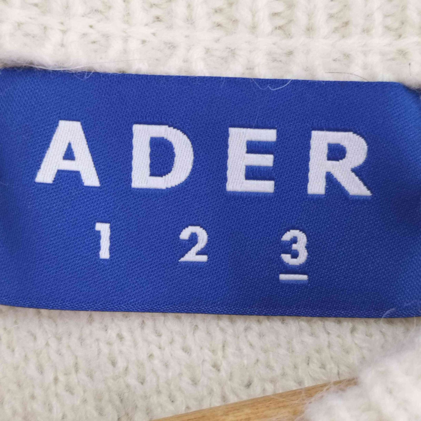 アダーエラー ADER error beizik knitwear クルーネックニット メンズ