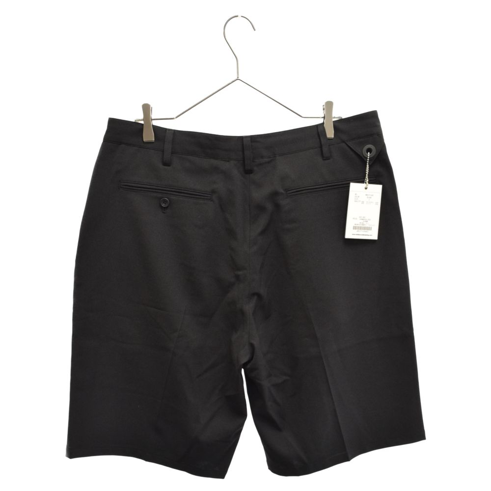 White Mountaineering (ホワイトマウンテニアリング) 22SS TWILL 2 TUCK SHORTS ツータックショーツ  ハーフパンツ ショートパンツ ブラック WM2271406 - メルカリ