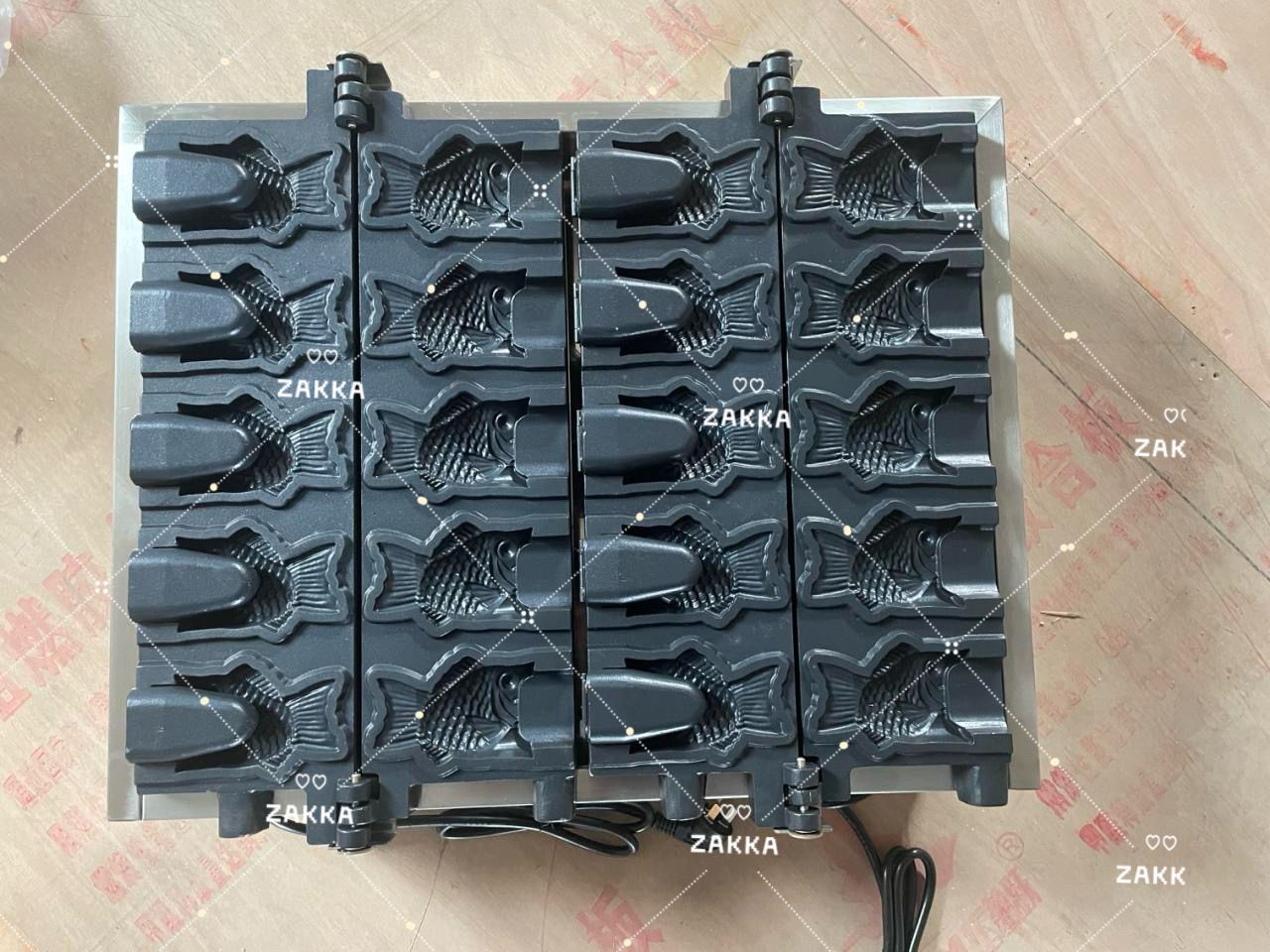 LPガス アイスコーン たい焼き器 業務用 ホームパーティー 商業用 110V 10個作成可