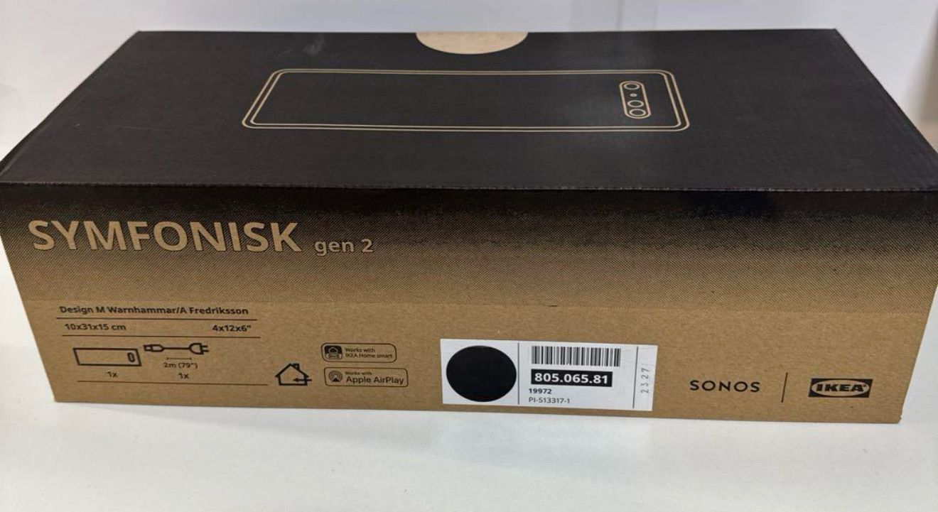 2本セット SYMFONISKシンフォニスク ブックシェルフ型WiFiスピーカー