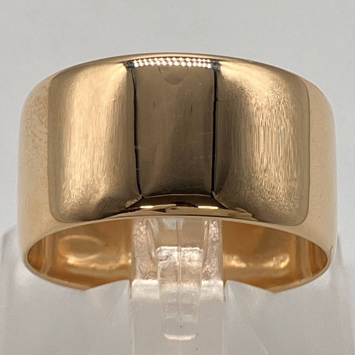 K18 18金 平打ちリング 12号 6.8g 研磨済み 楽天市場】k18 平打ち