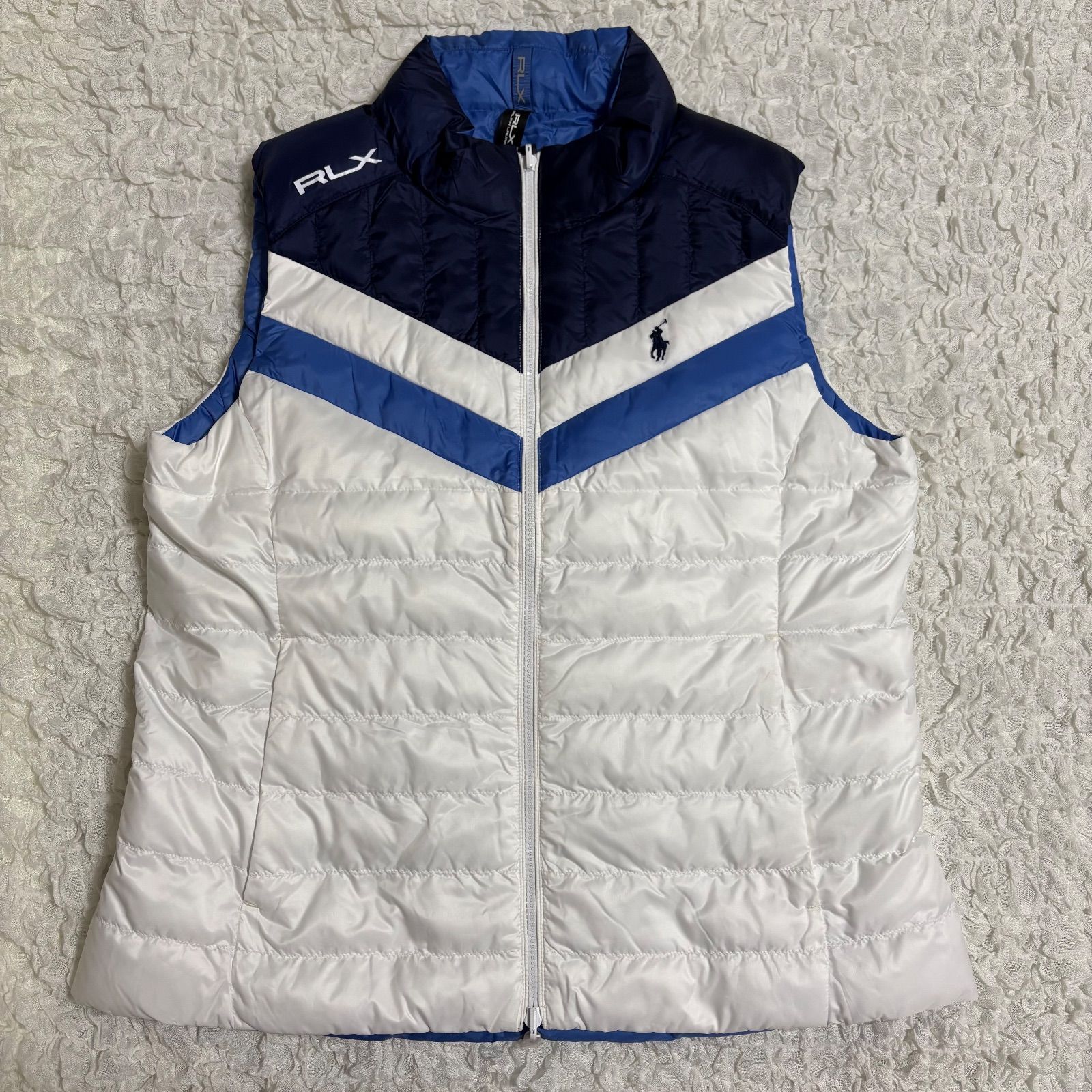 タグ付 ♥ RALPH LAUREN リバーシブルキルテッドパフォーマンスベスト