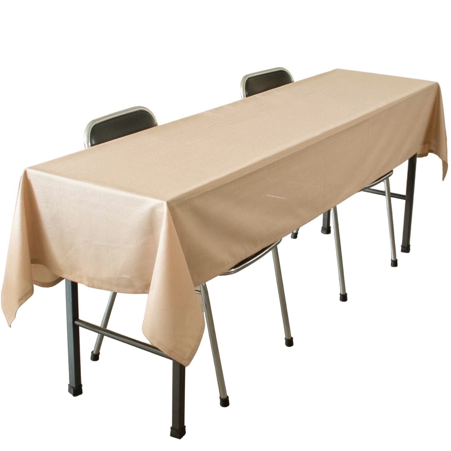 専用ページ テーブルクロスセット テーブルクロス 長机用 (日本製 / 120×240cm) 撥水加工 済み (ベージュ