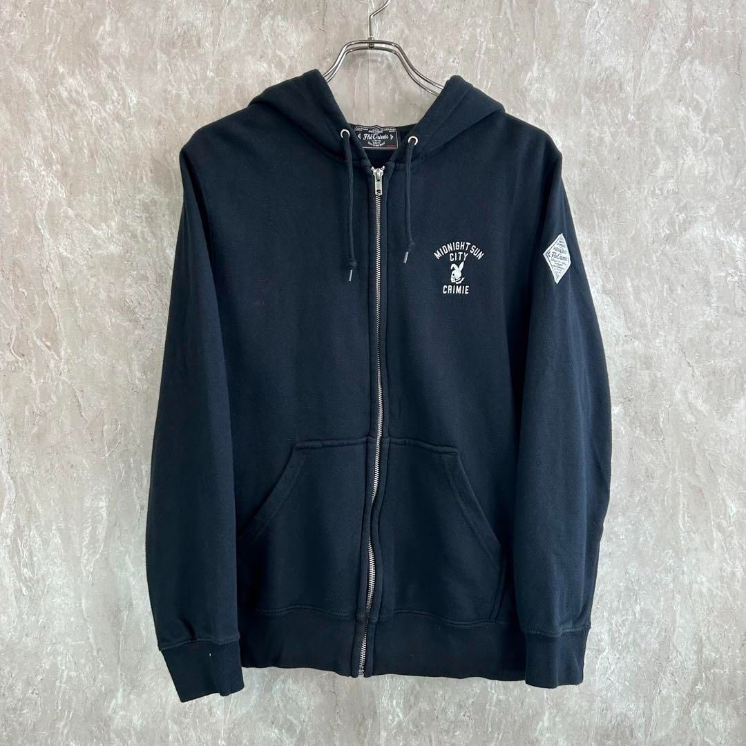 CRIMIE クライミー ロゴ プリント ブラック M パーカー - メルカリ 