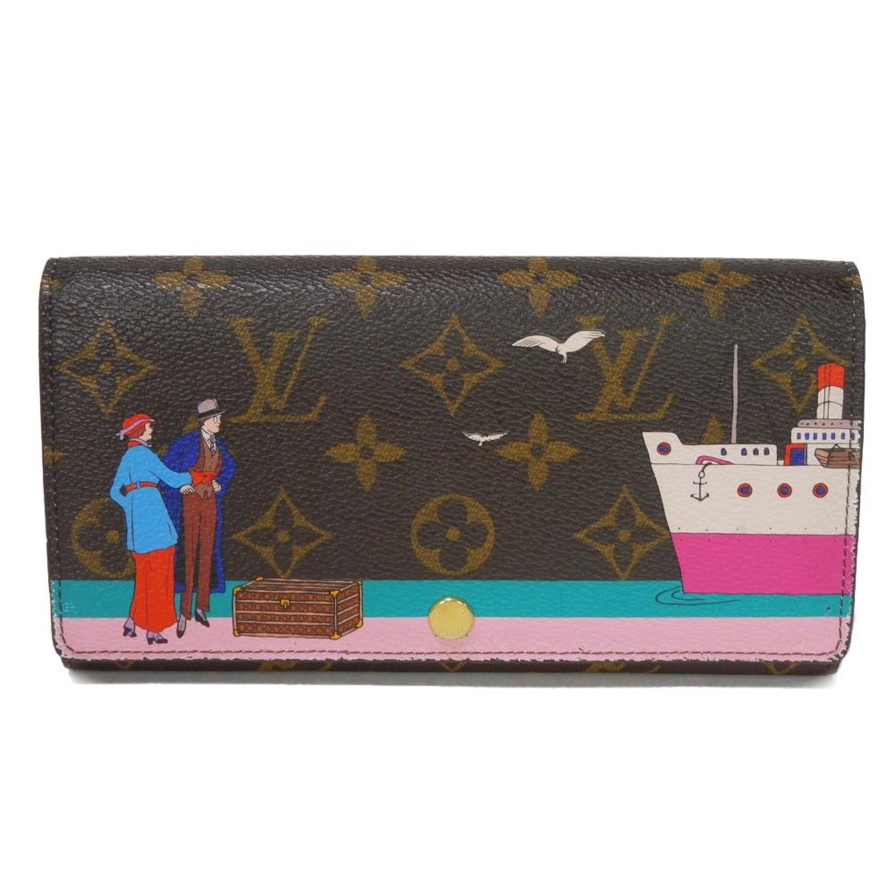 LOUIS VUITTON ルイ・ヴィトン ポルトフォイユ サラ 太平洋 クルーズ