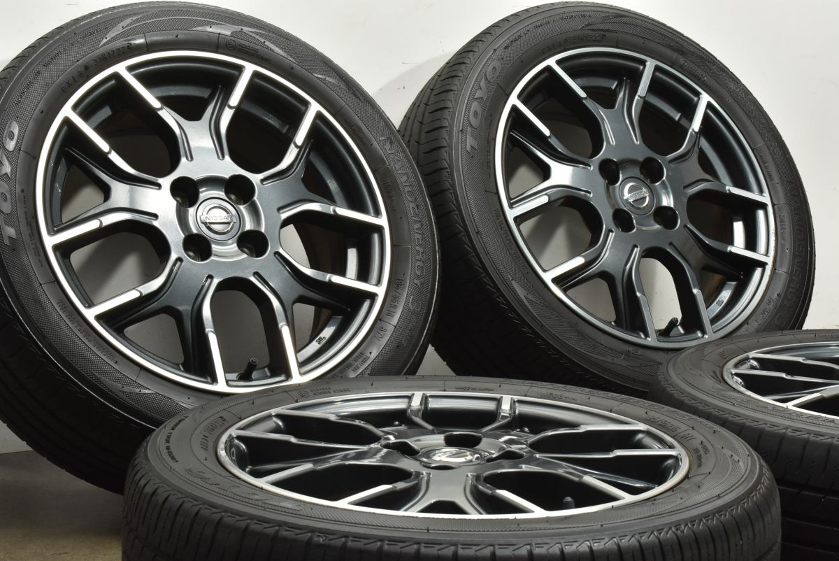 交換用に ニッサン ノート e-Power ニスモ S 純正 16in 6.5J 46 PCD100 トーヨー ナノエナジー 3プラス 195|55R16 マーチ 流用 可