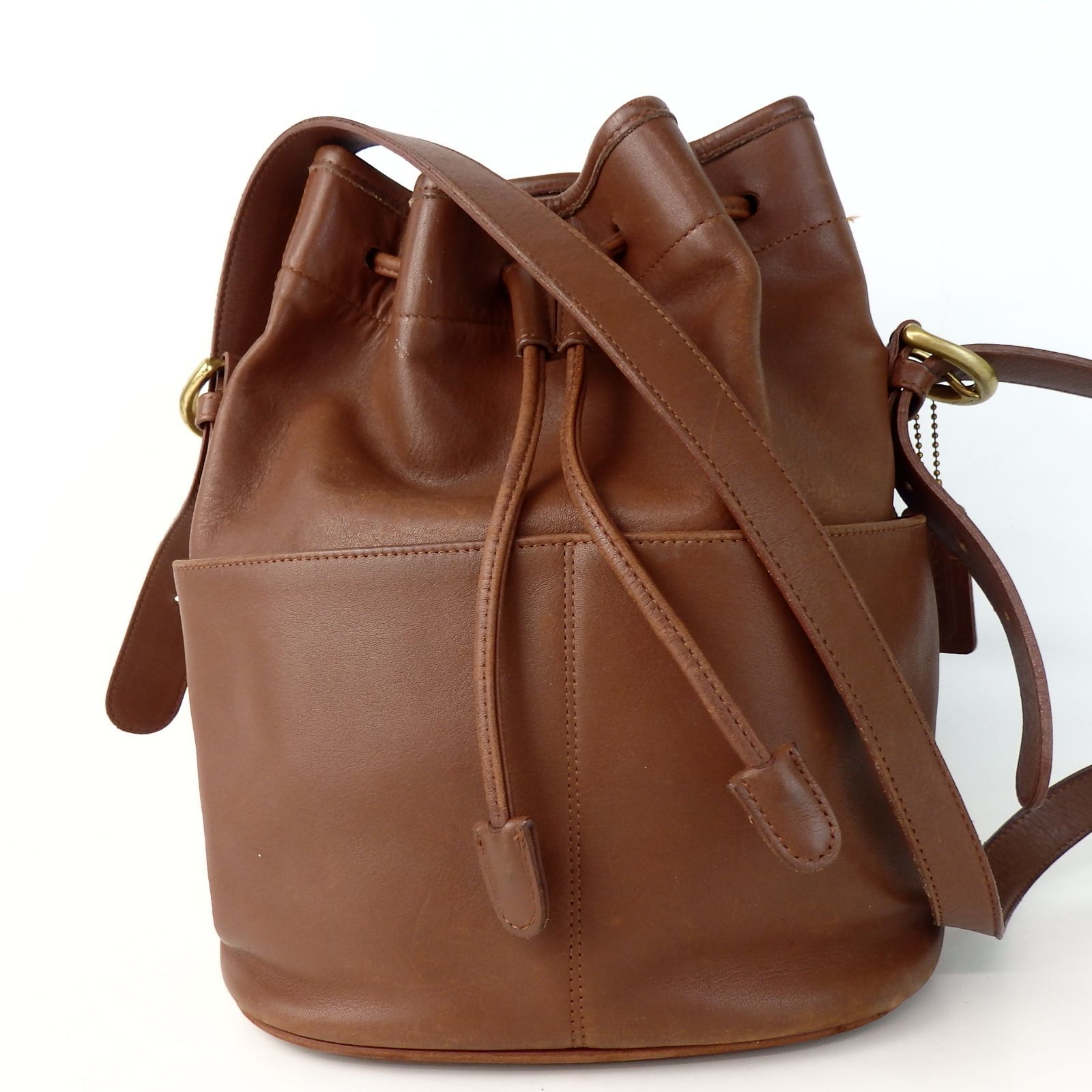 COACH】オールドコーチ バケツ型 ショルダーバッグ 巾着バッグ 4151 