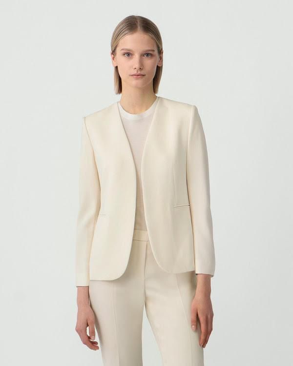 Theory セオリー ノーカラージャケット LINDRAYIA サイズ2 セオリー