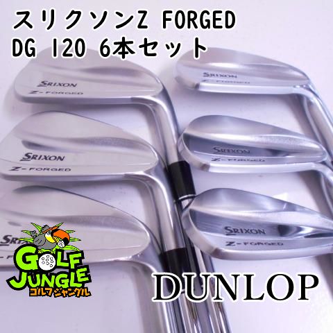 中古】アイアンセット ダンロップ スリクソンZ FORGED DG 120 6本セット X100 26 アイアンセット セット スチールシャフト  おすすめ メンズ 右 [3937] - メルカリ