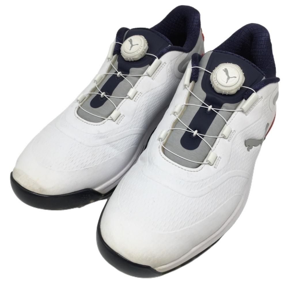 PUMA FUSION FX DISC ゴルフシューズ ホワイト