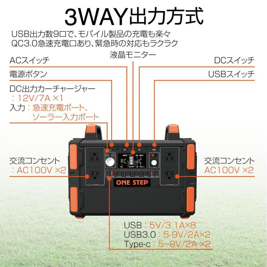 ポータブル電源 大 1048Wh 327600mAh 超大容量 液晶大画面 家庭 災害 アウトドア 車中泊 キャンプ 防災 付き - メルカリ