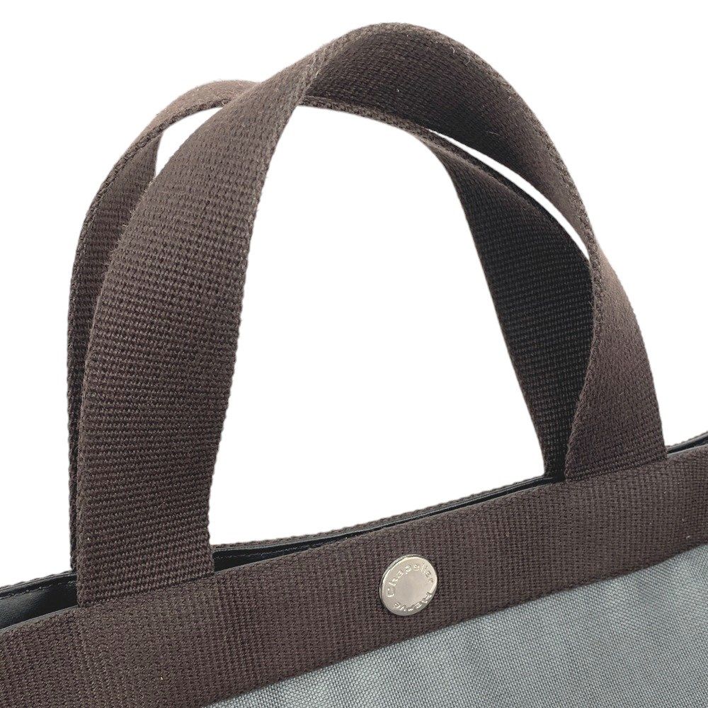 □美品□ エルベシャプリエ 舟型 トート M バッグ ナイロン キャンバス  