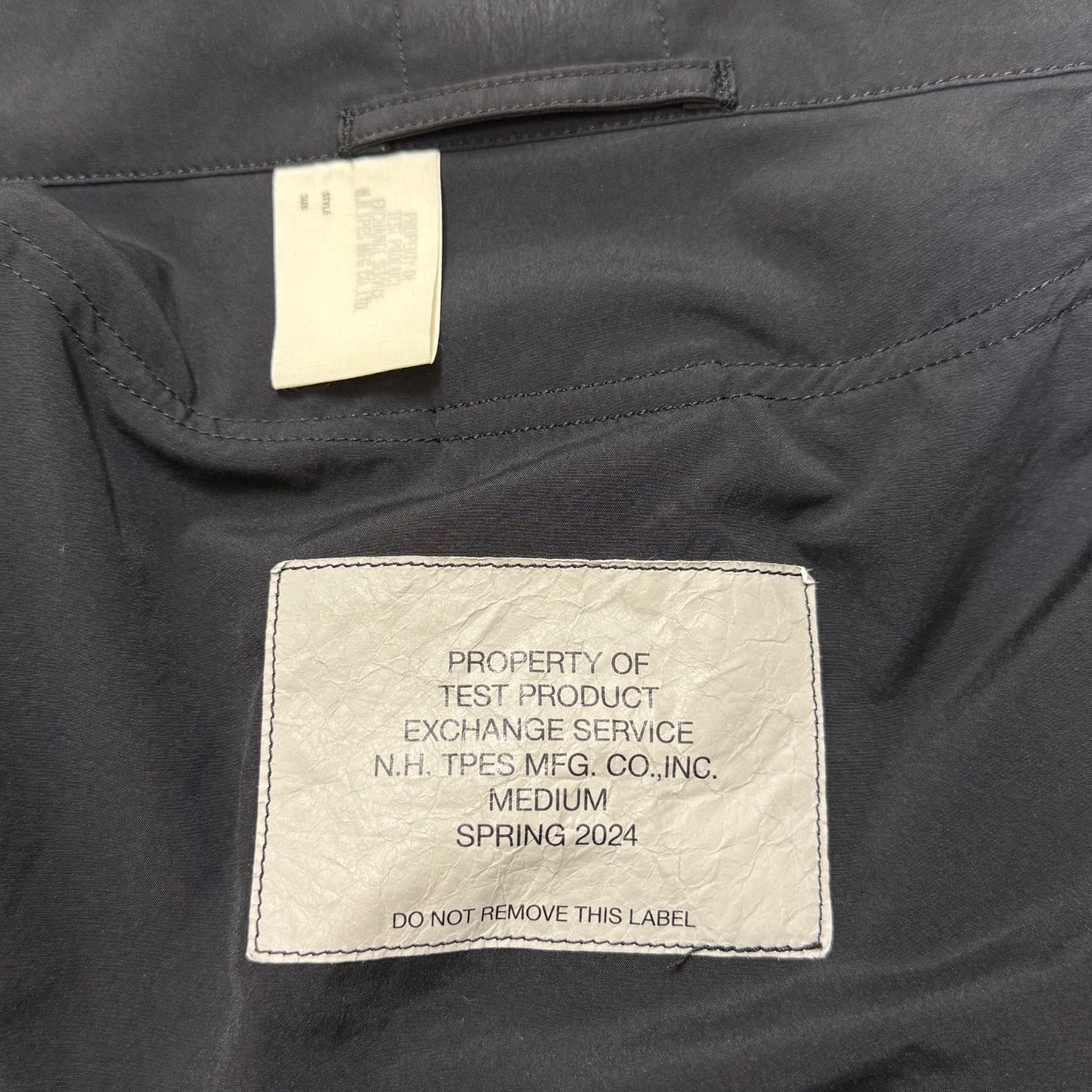 参考上代110000円 N.HOOLYWOOD 24SS HALF COAT ハーフコート 参考上代110000円 N.HOOLYWOOD 24SS HALF COAT ハーフコート