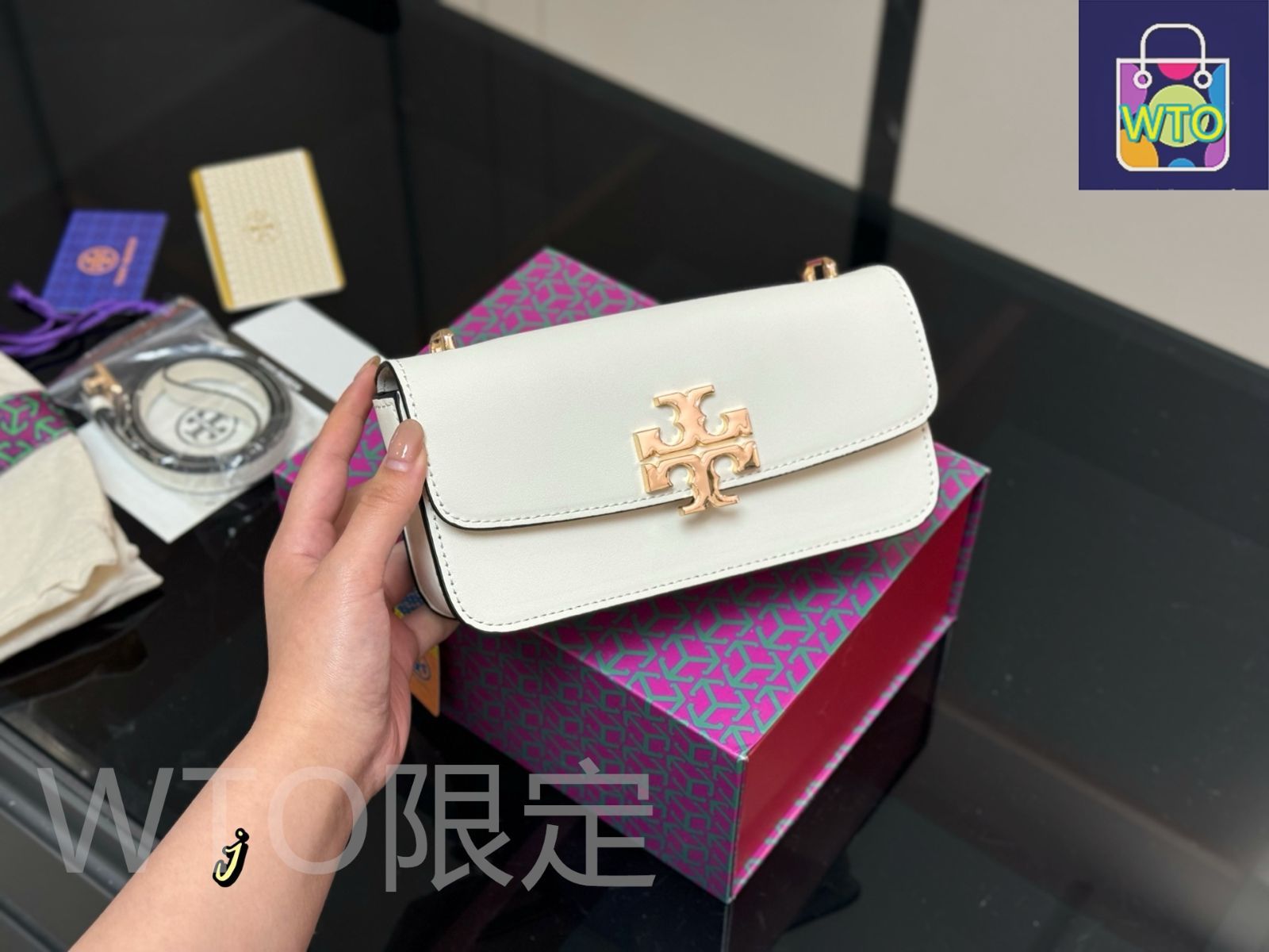 未使用　トリバーチ　7 楽天市場】TORY BURCH【トリーバーチ】トートバッグ ブルー系