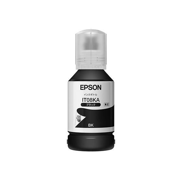 エプソン(EPSON) 【純正】 インクボトル ブラック IT08KA - メルカリ