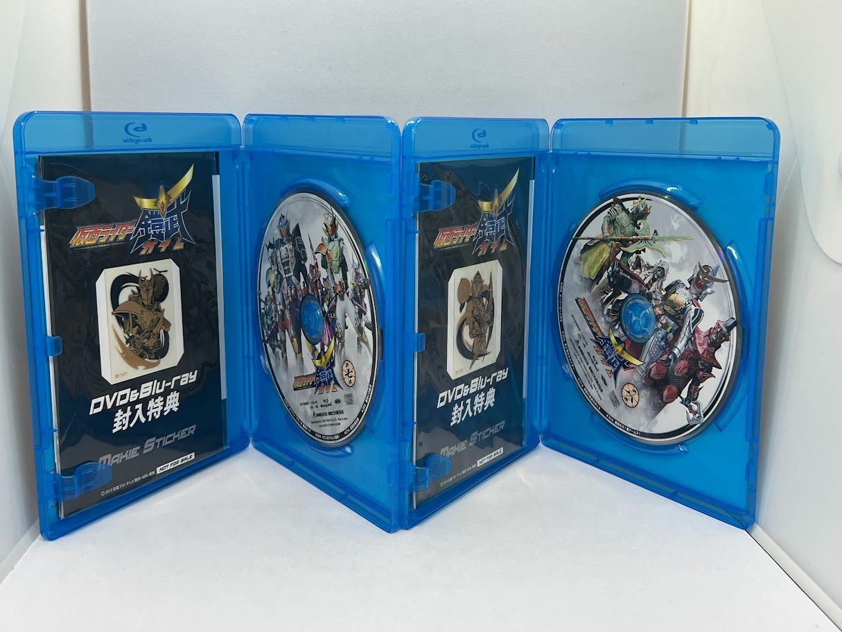 全巻初回版】 BD ブルーレイ 仮面ライダー鎧武/ガイム 全12巻セット Blu-ray 初回特典/全巻収納BOX付き - メルカリ