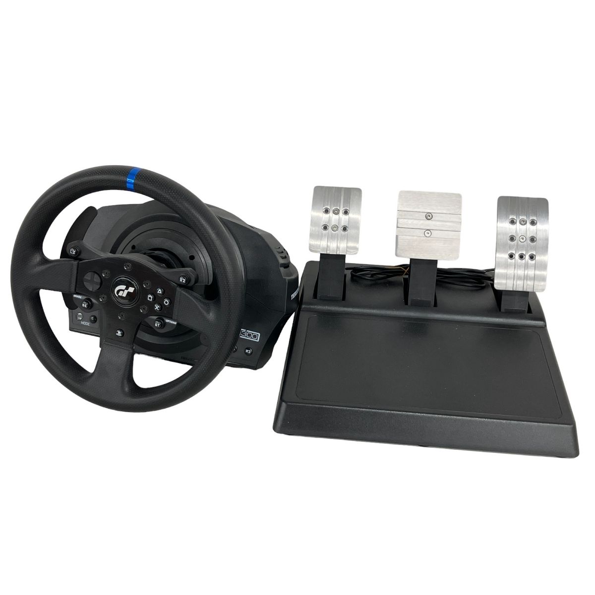 Thrustmaster T300RS GT Edition レーシングコントローラ― ハンドル ぺダル スラストマスター ジャンク K8908605  - メルカリ