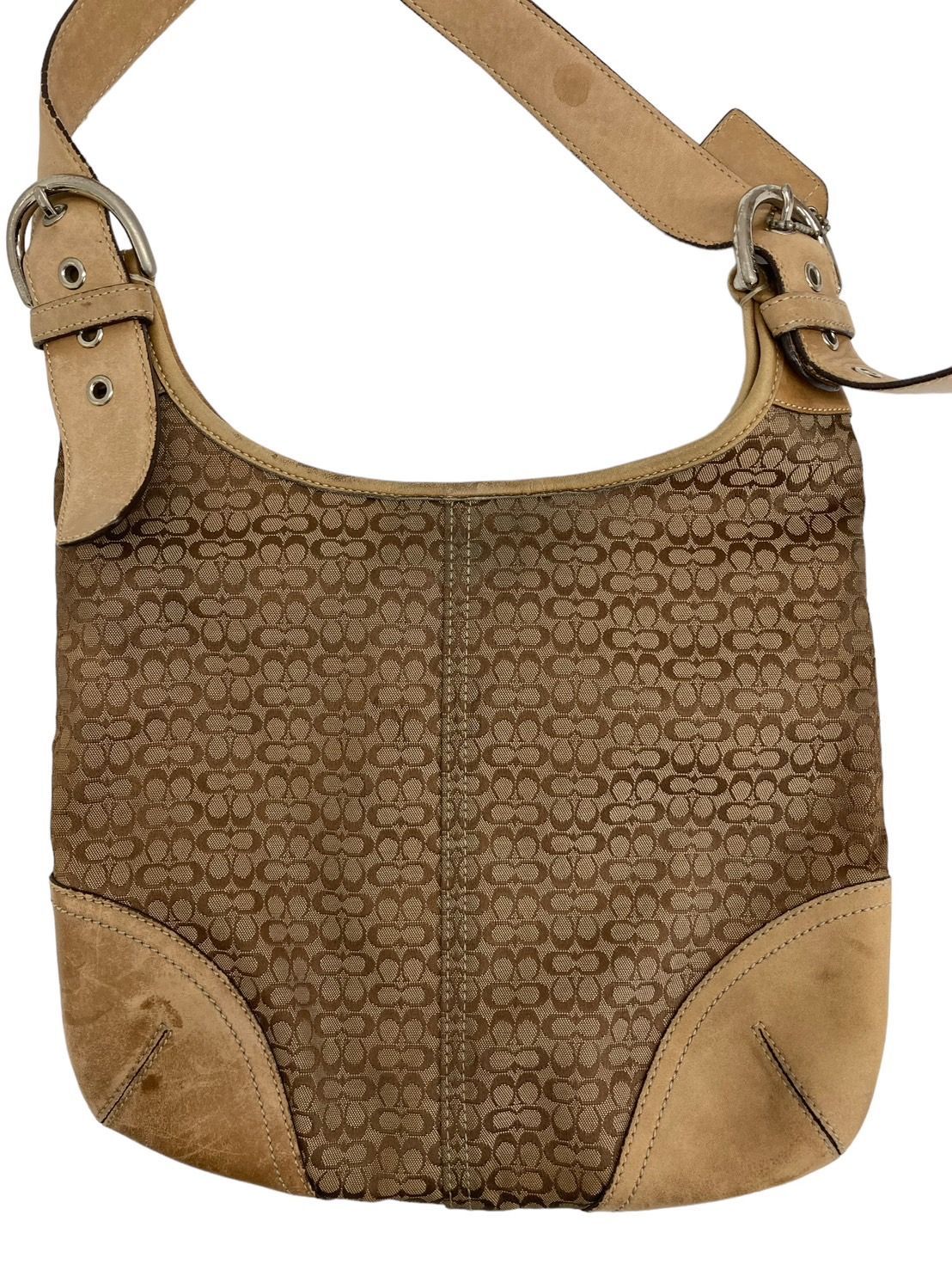 COACH コーチ ミニシグネチャー ショルダーバッグ 斜め掛け 6386 