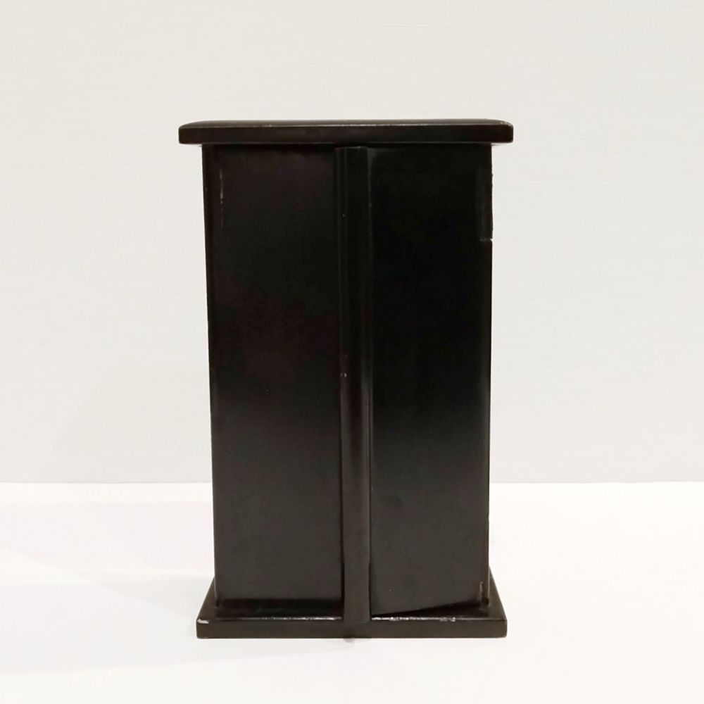 懐中仏 豆仏 如来立像 厨子入り 銅製 古美術 骨董 アンティーク 仏像 仏教