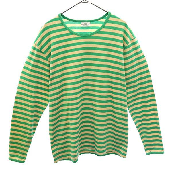 マリメッコ ボーダー 長袖 Tシャツ M marimekko メンズ 【中古